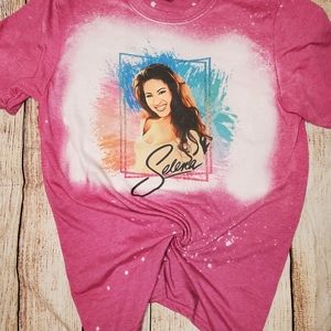 Selena bleached design tee